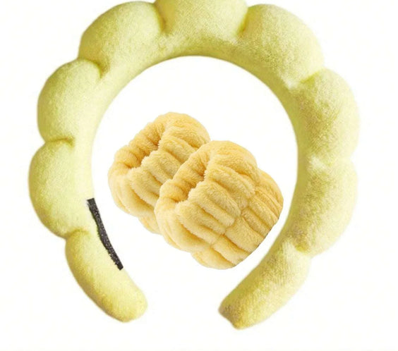 Soft Fiber Spa Headband Set
