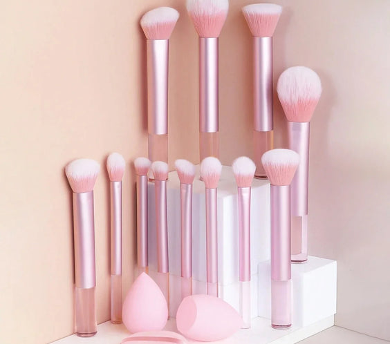 12pc Wool Fiber Brush Set