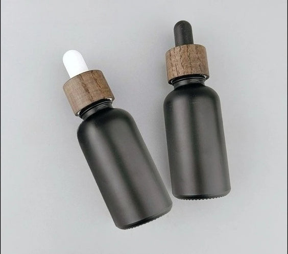 Matte Black Frosted Dropper