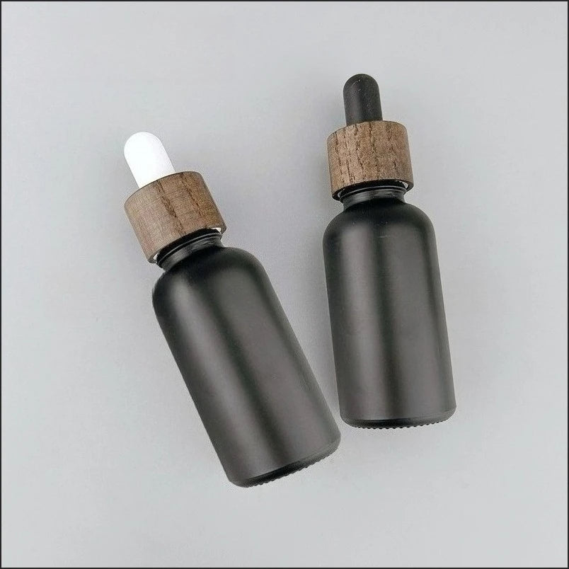 Matte Black Frosted Dropper - Beauty Bae