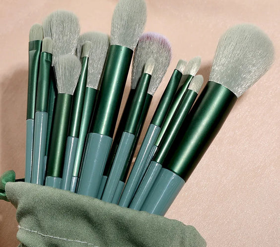 13pc Synthetic Makeup Brushes
