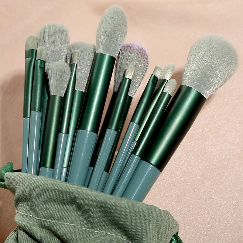 13pc Synthetic Makeup Brushes