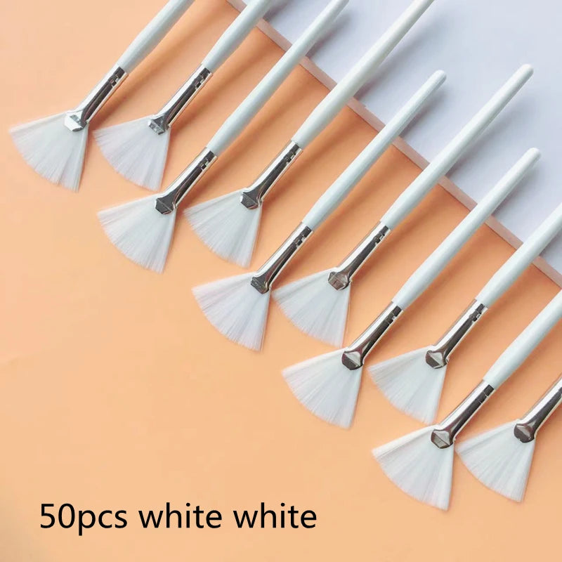 Fan Nylon Foundation Brush