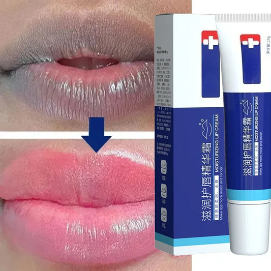 Lip Serum Cream Lightener dual-pack showing cream serum texture and eelhoe label Made in Mainland China