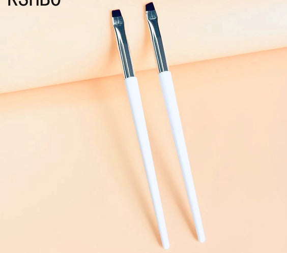 Nylon Angled Brow Brush 2pc