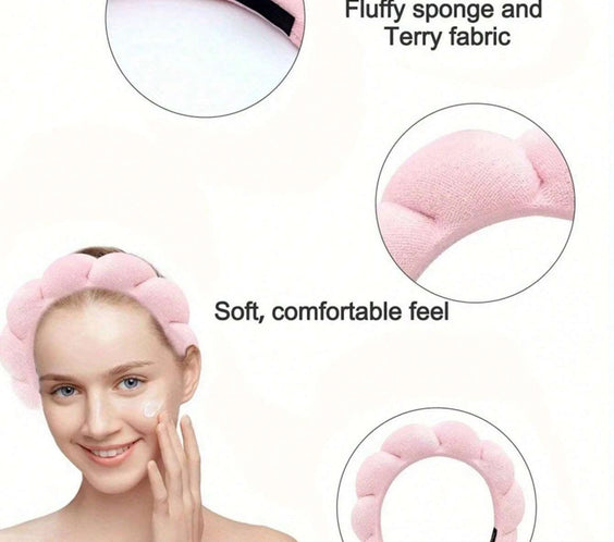 Soft Fiber Spa Headband Set