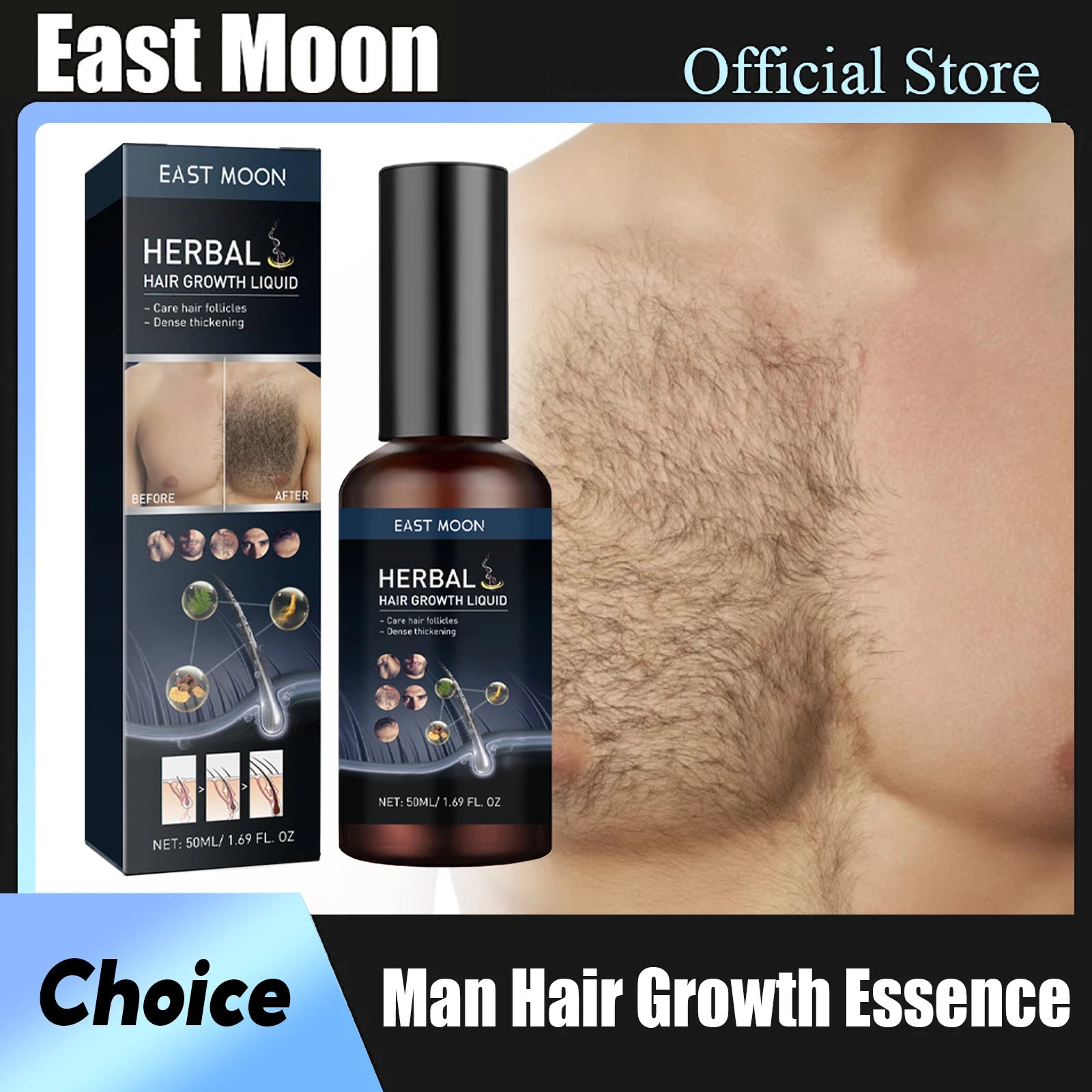 Beard & Body Growth Spray