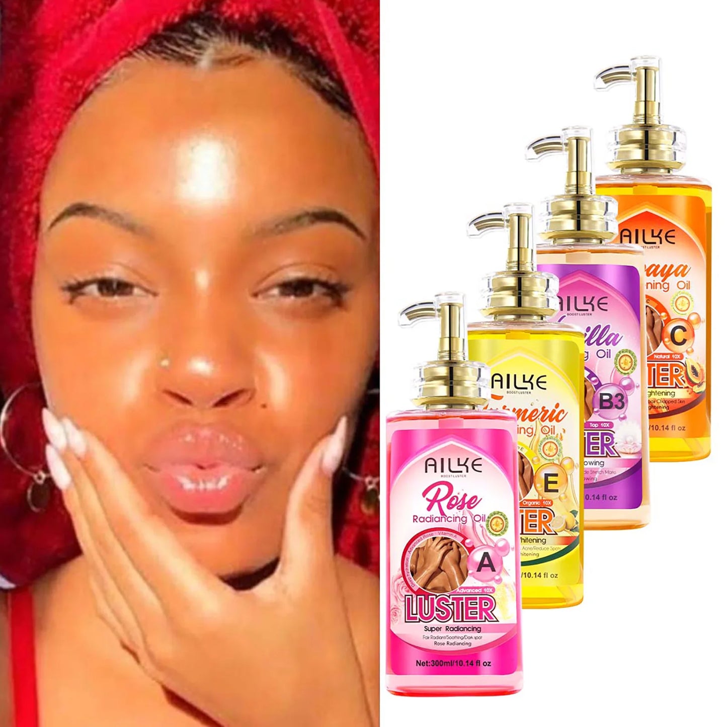 Turmeric Brightening Oil 300ml - Beauty Bae