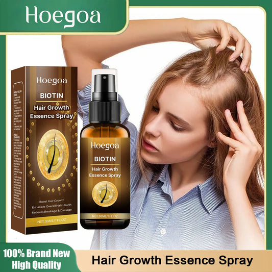 Ginger Scalp Density Serum spray bottle labeled ginger oil plant extracts available in 30ml 60ml 90ml mild formula