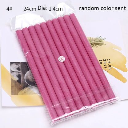 Foam Flexi Curl Rods 10pc - Beauty Bae