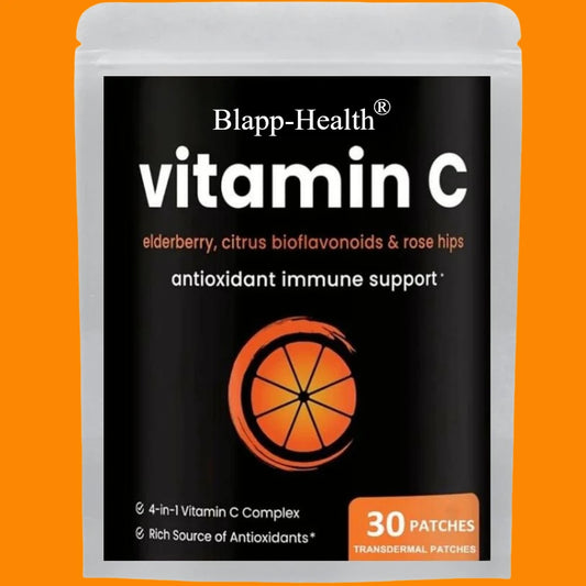Vitamin C Transdermal Patches 30 Pack Immune Support Antioxidants For Daily Wellness by Beauty Bae
