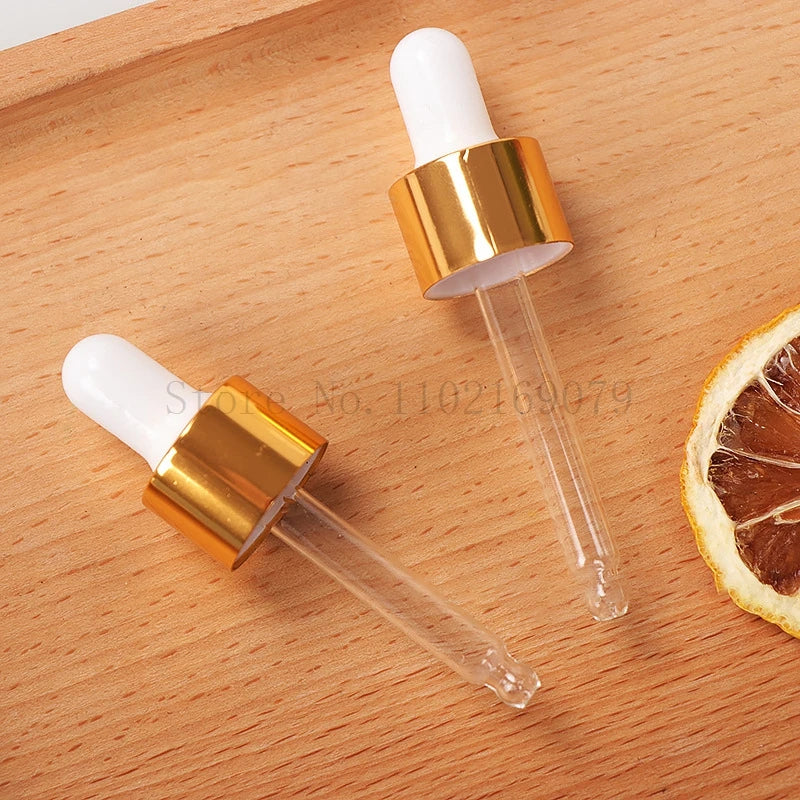 Glass Dropper Bottle Gold Cap