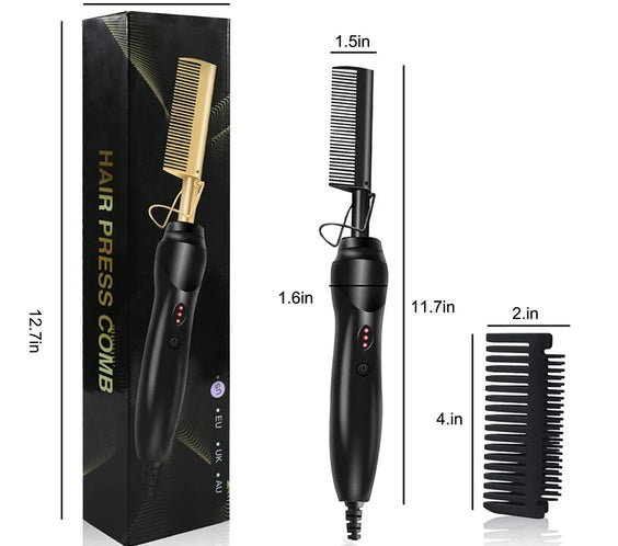 Tourmaline Hot Comb 16-20mm