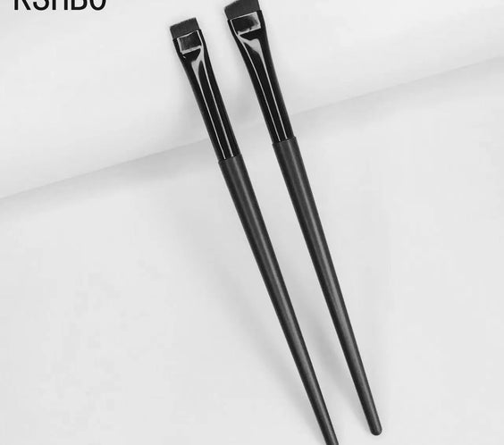 Nylon Angled Brow Brush 2pc