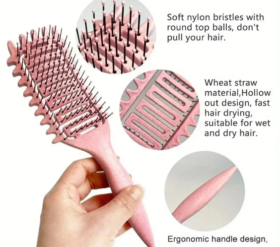 Wheat Straw Curl Define Brush
