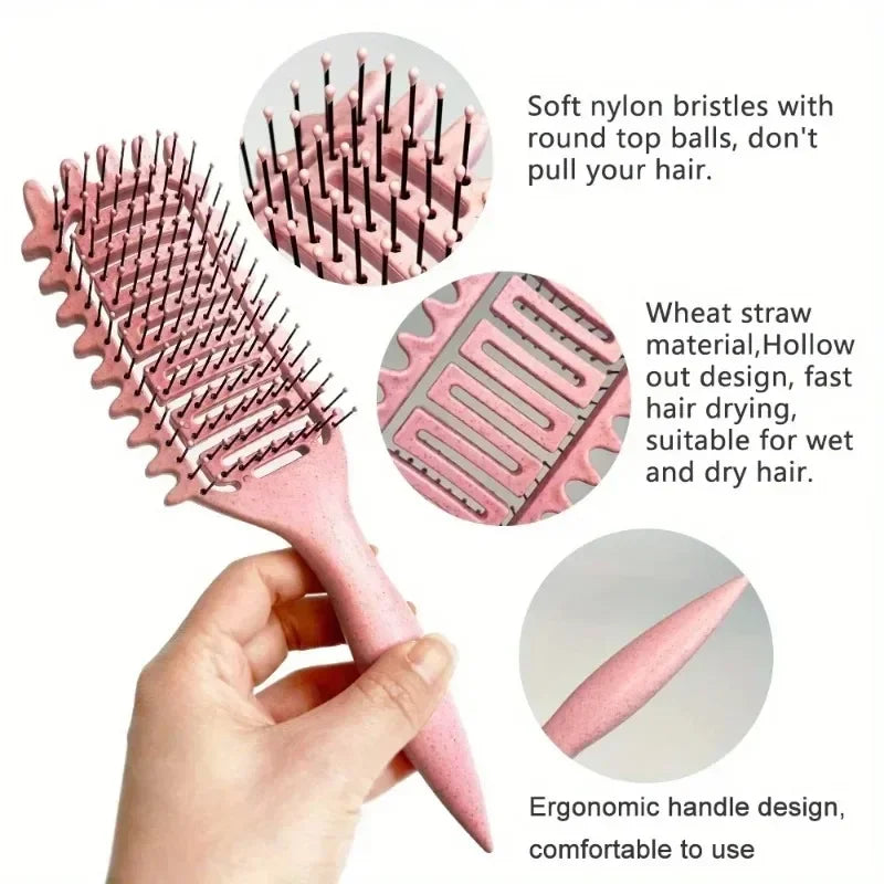 Wheat Straw Curl Define Brush