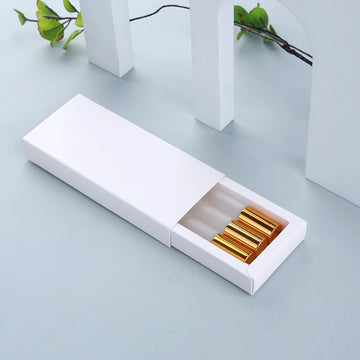 Gold White box