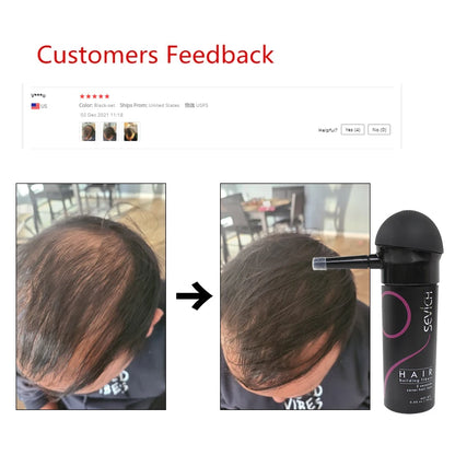 Keratin Hair Fibers 2pcs Set - Beauty Bae