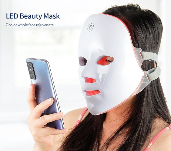 Wireless 7-Color LED Mask