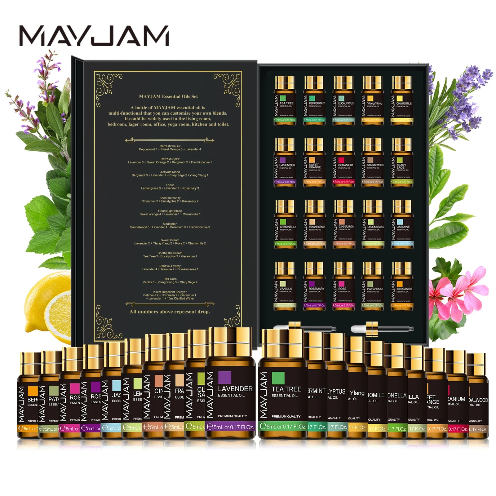 MAYJAM 20x5ml Essential Oils