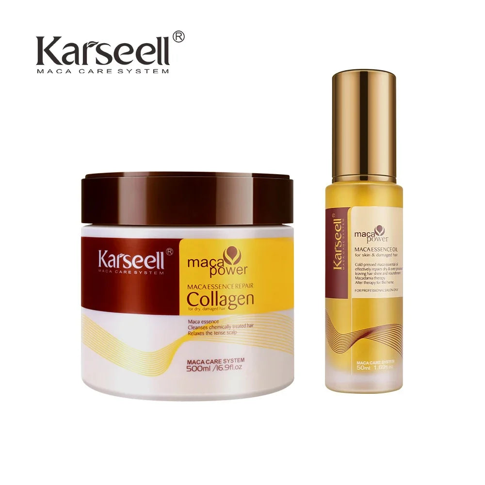 Collagen Hair Mask + Argan Oil