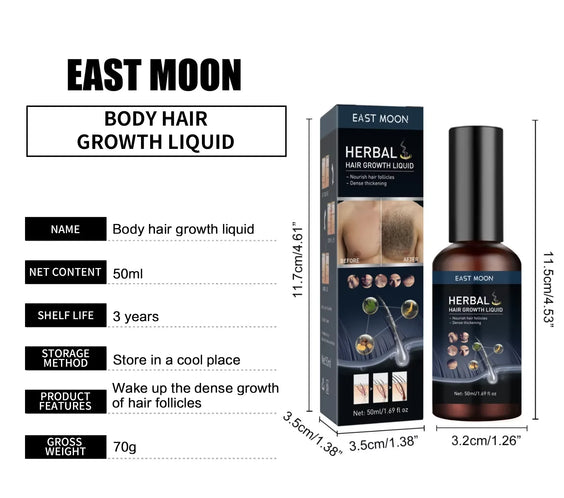 Beard & Body Growth Spray