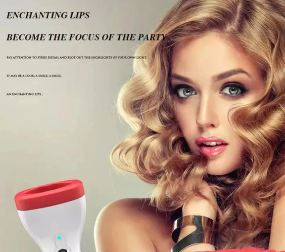 Automatic Electric Lip Plumper Device	Instant, Natural Fuller Lips.