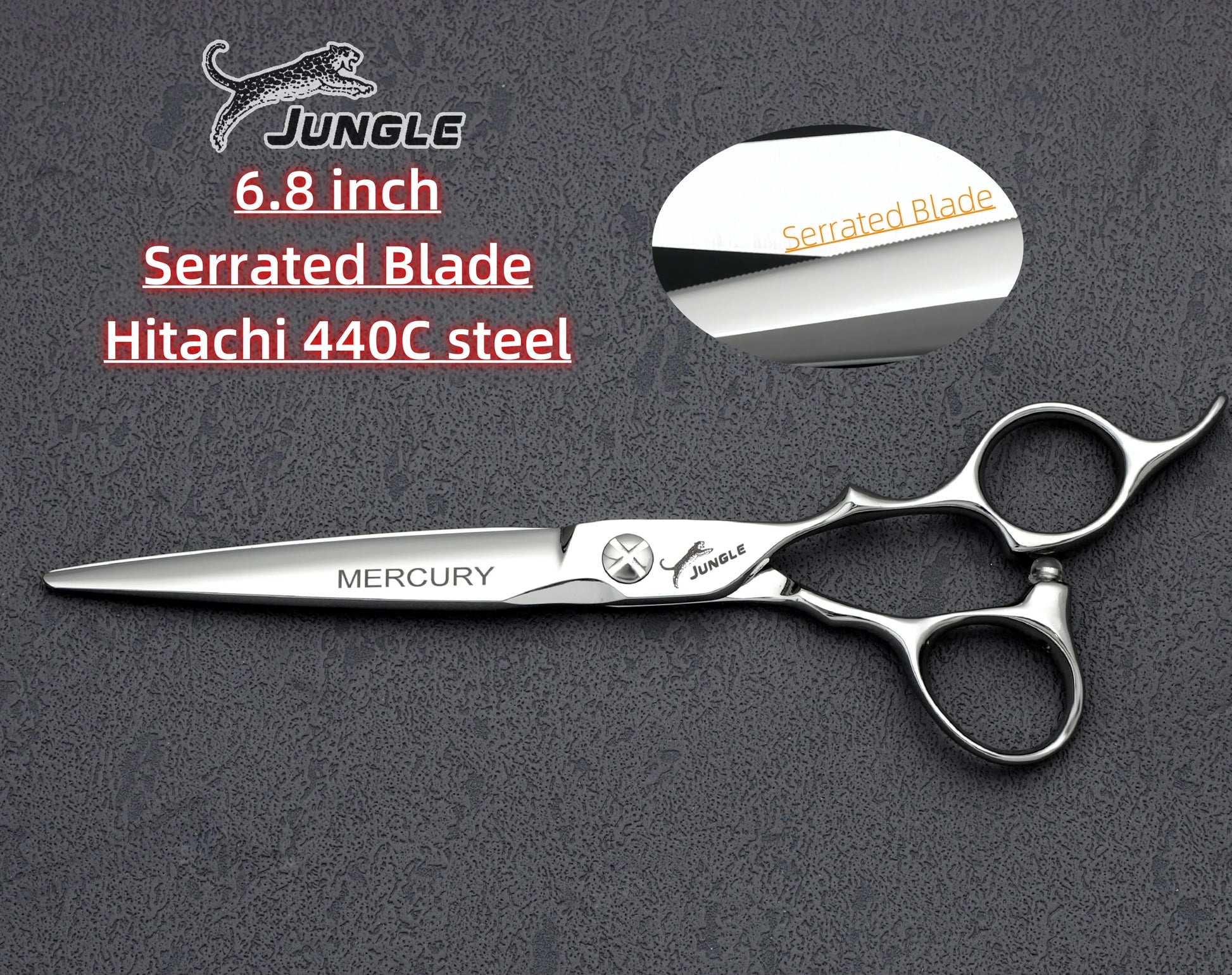 440C Barber Scissors 6.5