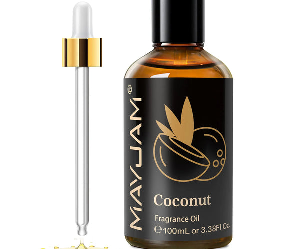 MAYJAM 100ml amber brown bottle Fruit Fragrance Oil model SY5754 labeled for diffusers candles soap making