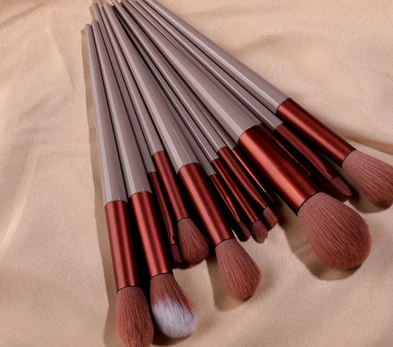 13pc Synthetic Makeup Brushes