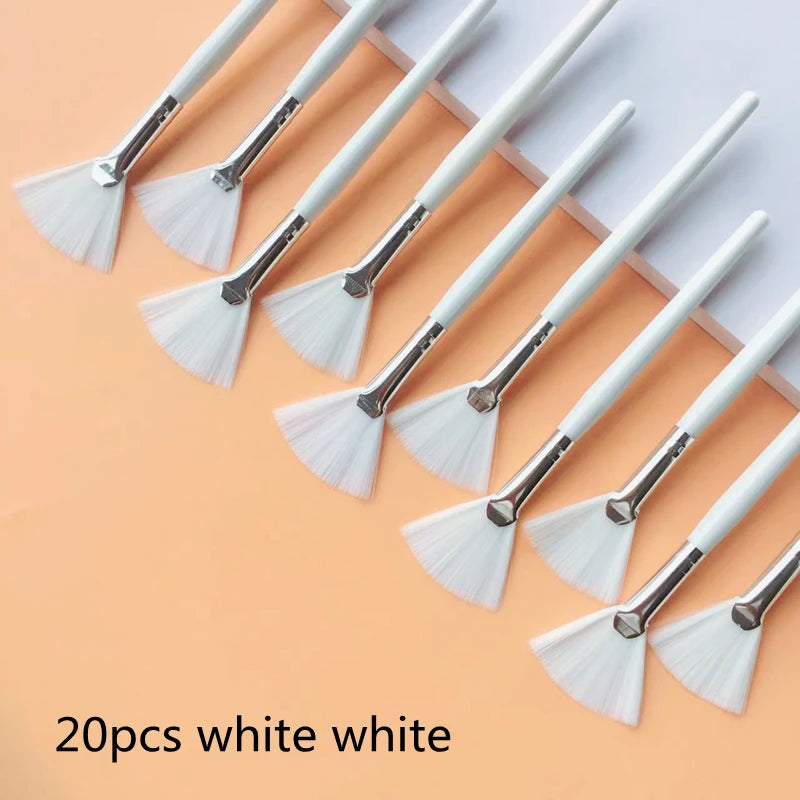 Fan Nylon Foundation Brush