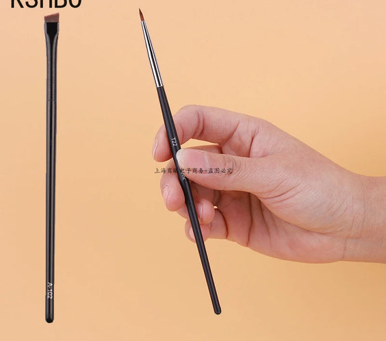 Nylon Angled Brow Brush 2pc