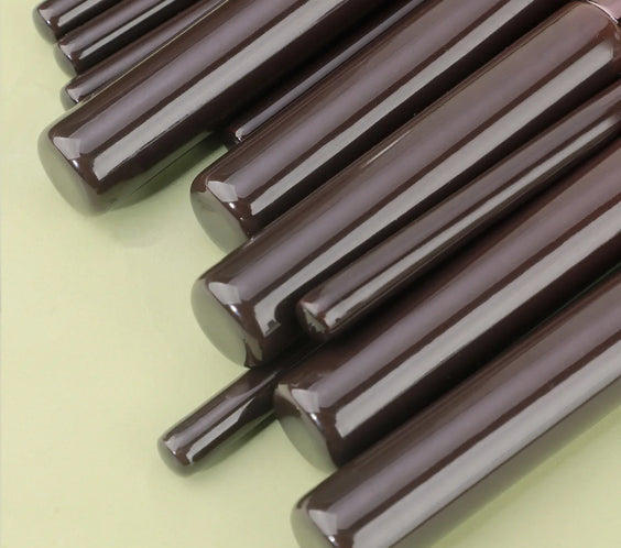 11pc Wood-Handle Brush Set