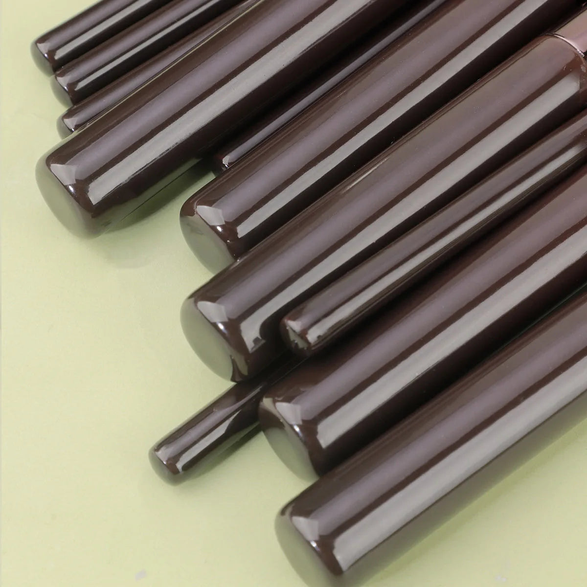 11pc Wood-Handle Brush Set - Beauty Bae