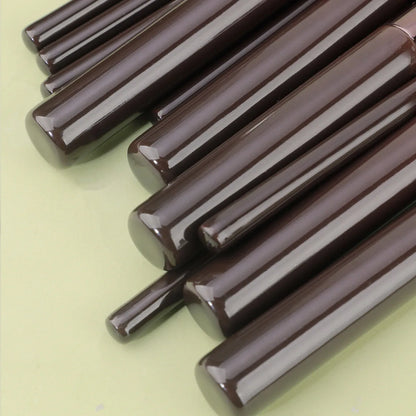 11pc Wood-Handle Brush Set - Beauty Bae