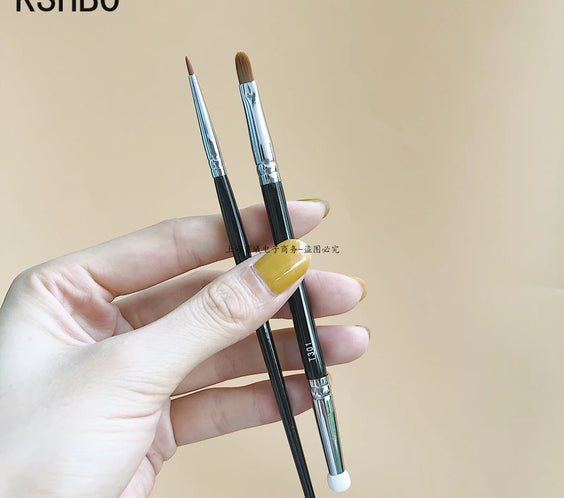 Nylon Angled Brow Brush 2pc
