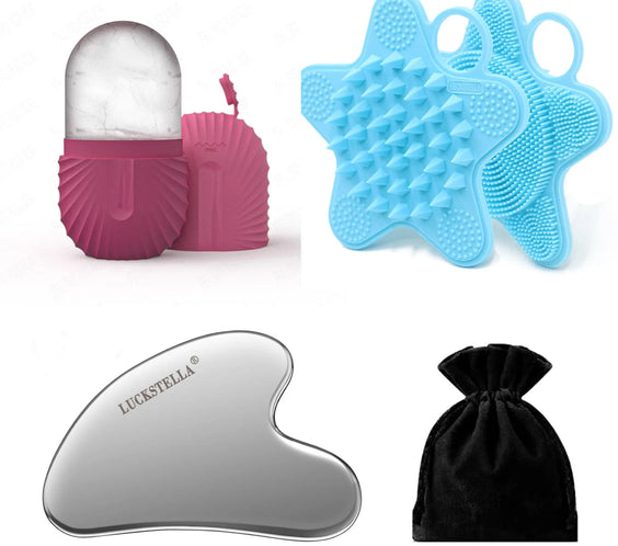 Stainless Steel Gua Sha Set