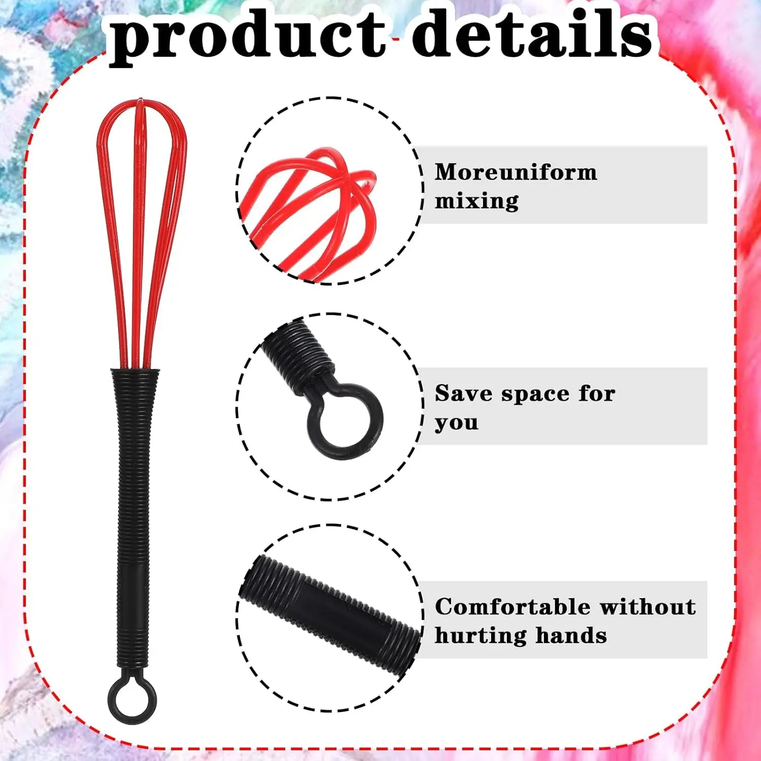 Plastic Hair Dye Mixing Rod