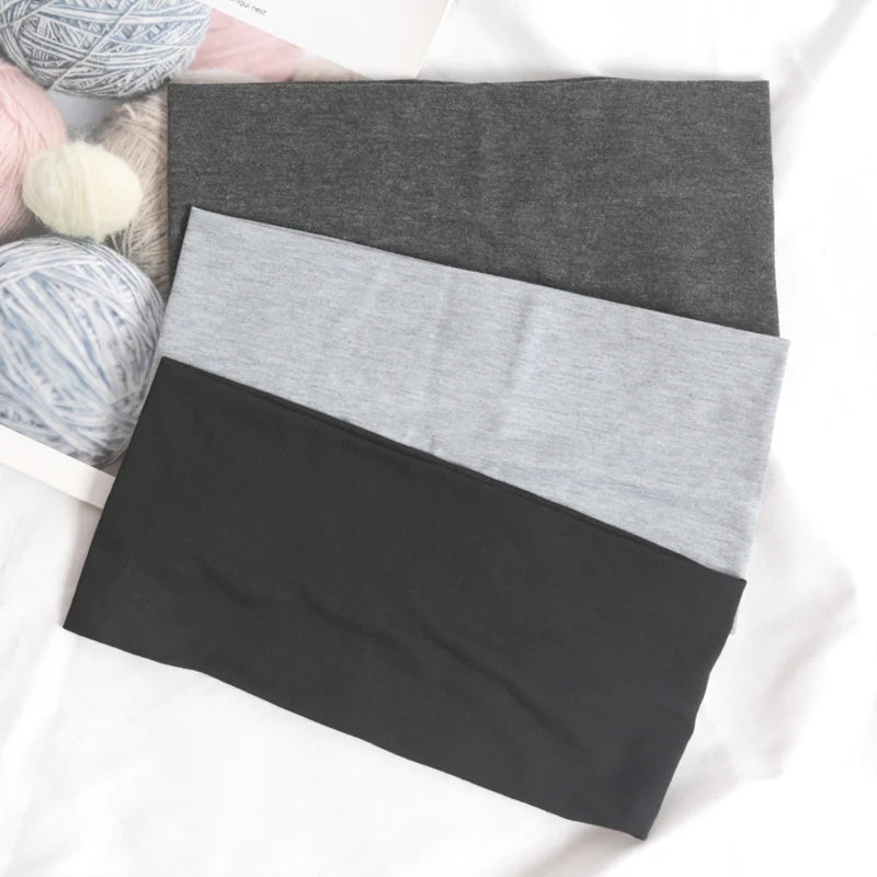 Wide Knitted Headband for Women and Girls Soft Sports Hairband for Yoga Cycling Wash Face Fashion Hair Accessories by Beauty Bae