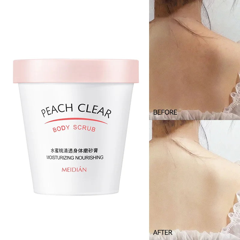 Peach Cream Scrub Hydrating - Beauty Bae