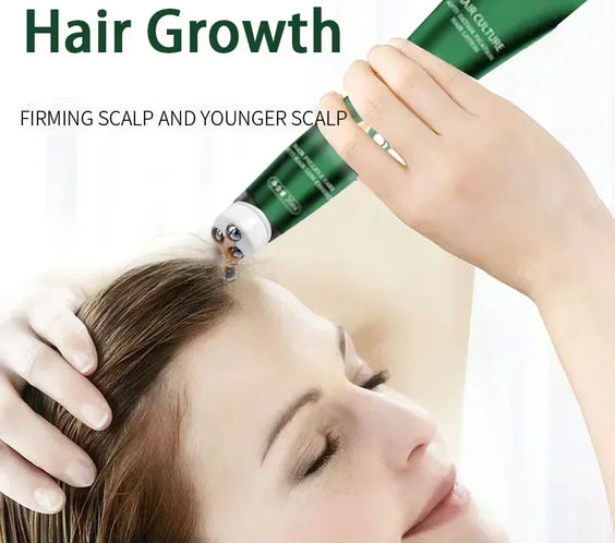 Fast Hair Growth Oil 20ml glass dropper bottle labeled for female hair loss with production license code and Mainland China origin