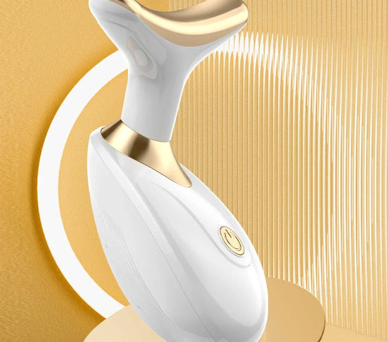 Microcurrent Facial Lifting Device	Anti-Aging Massager for Jawline Contouring.