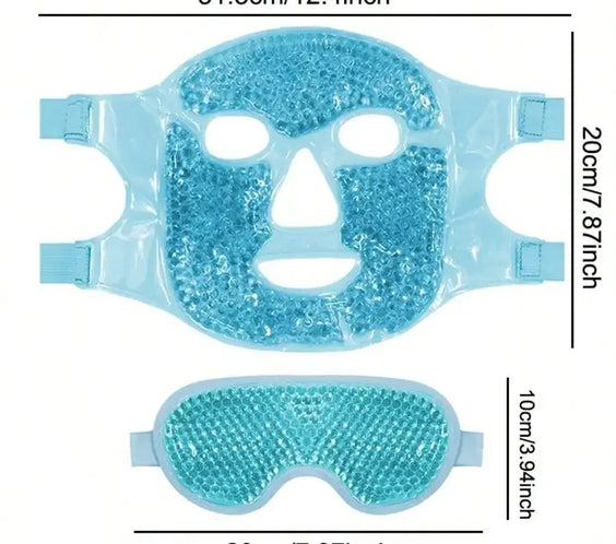 Gel Cooling Eye & Face Mask
