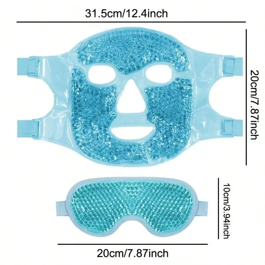 Gel Cooling Eye & Face Mask