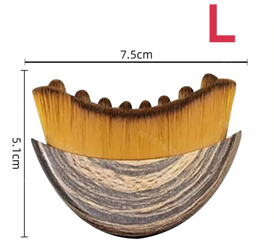 Wood Facial Lymphatic Brush