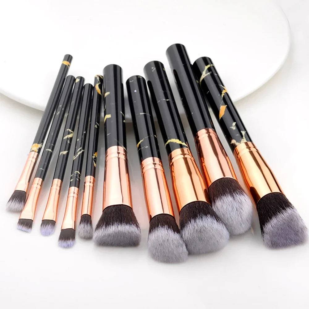 10pc Synthetic Brush Set