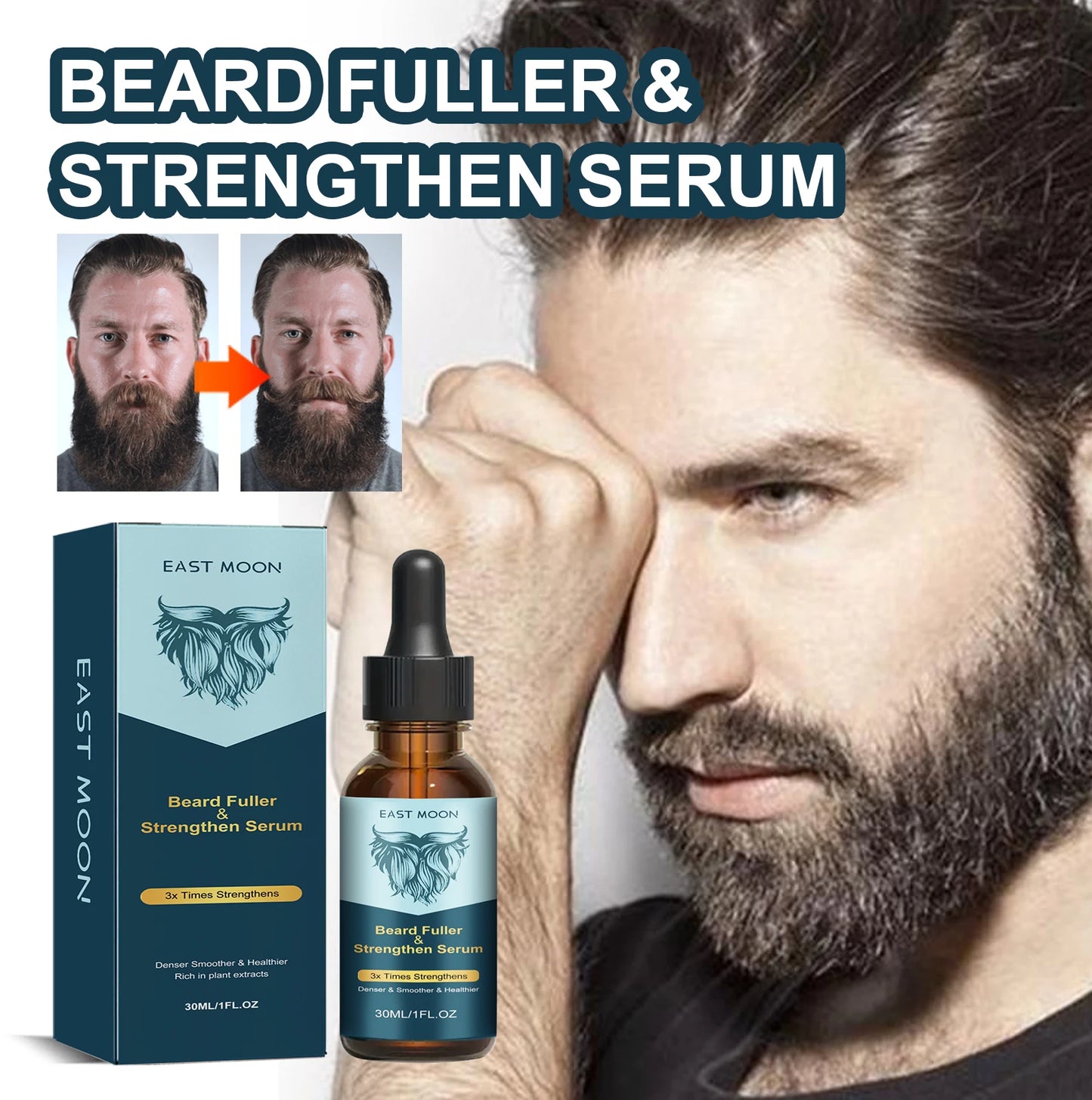 Ginger Beard Growth Serum - Beauty Bae