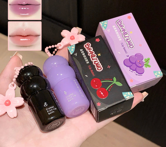 Hydrating Tinted Fruit Lip Balm S9052 pendant case with light tint and refreshing fruit flavor