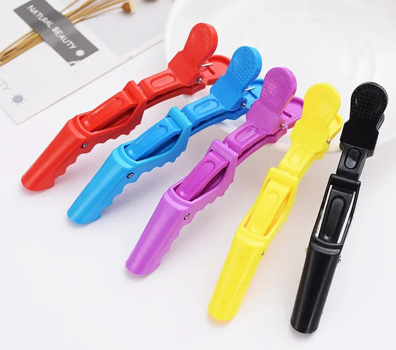 Alligator Hair Clips 5pc ABS