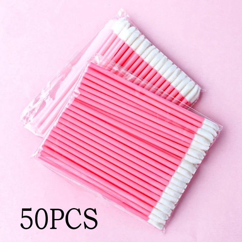 12mm Nylon Lip Brush Wands - Beauty Bae